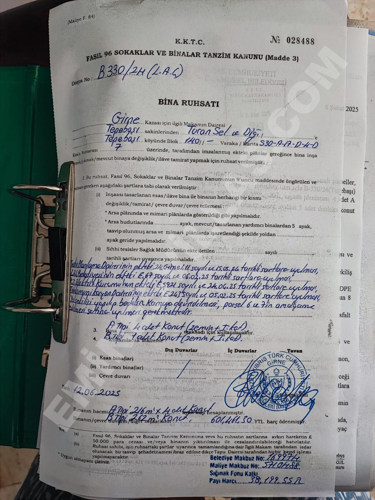 Bina Ruhsatı